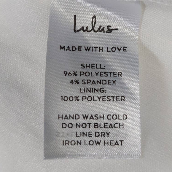 LULU'S M Vows of Romance White One-Shoulder Maxi Wedding Bridal Dress NEW B42 - Picture 5 of 9